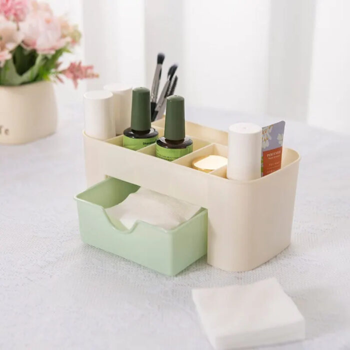 Organizador de Cosméticos y Accesorios de Escritorio - Imagen 2