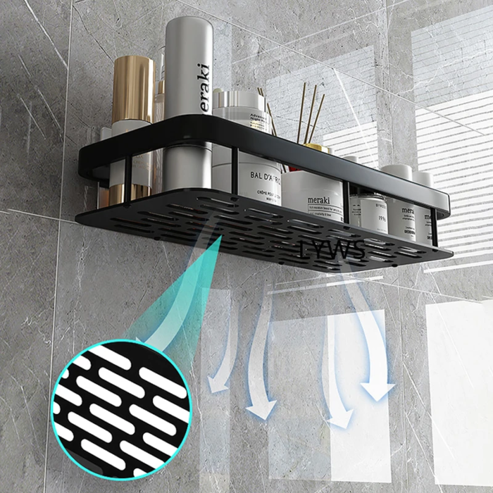 Estante de baño de pared con organizador - Imagen 4
